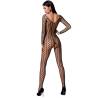 Passion woman bs068 bodystocking negro talla unica - 2