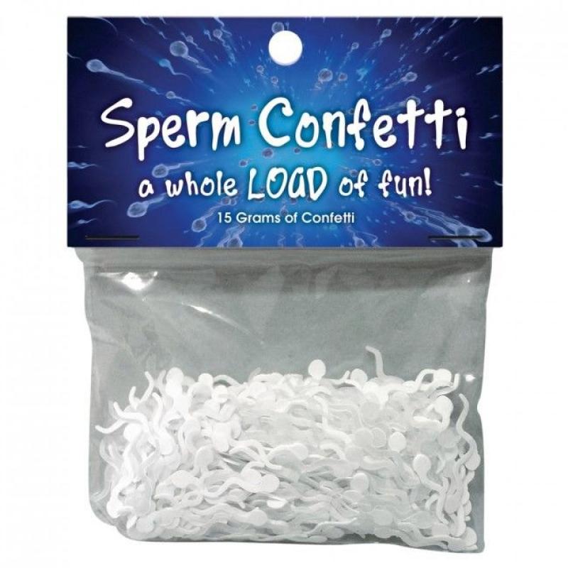 Kheper games confeti en forma de esperma Kheper games confeti en forma de esperma
