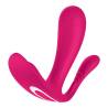 Satisfyer Top Secret+ rosa con sus dos ejes