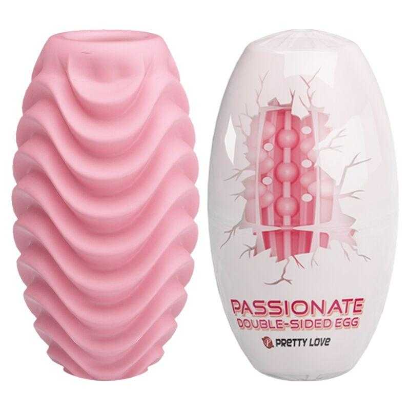 Pretty love huevo masturbador doble cara rosa Pretty love huevo masturbador doble cara rosa