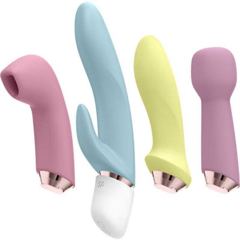 Satisfyer marvelous four - set vibrador & succionador