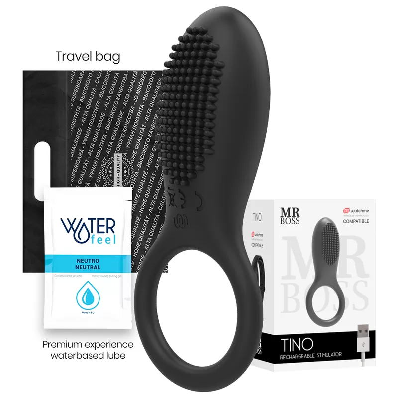 Mr boss tino anillo estimulador compatible con watchme wireless technology
