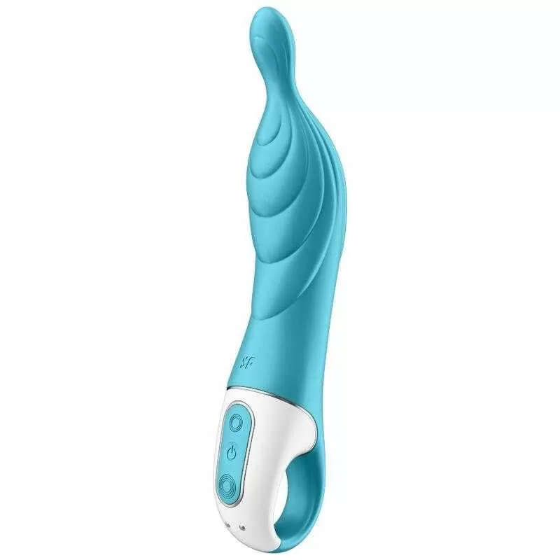 Satisfyer a-mazing 2 vibrador punto a - turquesa