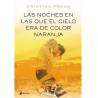 Las noches en las que el cielo era de color naranja, portada del libro de Cristina Prada