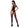 Passion woman bs074 bodystocking talla unica negro - 2