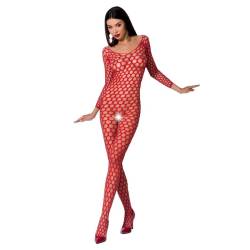 Passion woman bs077 bodystocking talla unica negro - - 3
