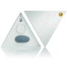 Horoscope Libra, kit con estimulador gris y colgante dentro de su caja triangular abierta