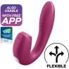 Satisfyer sunray estimulador y vibrador - rojo - 1
