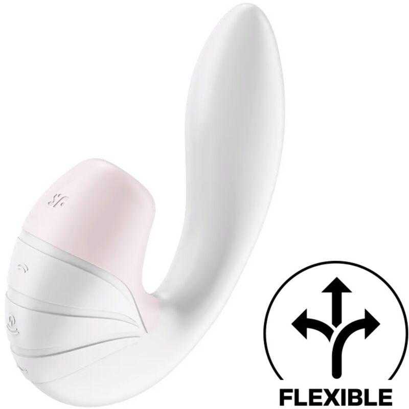 Satisfyer supernova estimulador y vibrador - blanco Satisfyer supernova estimulador y vibrador - blanco