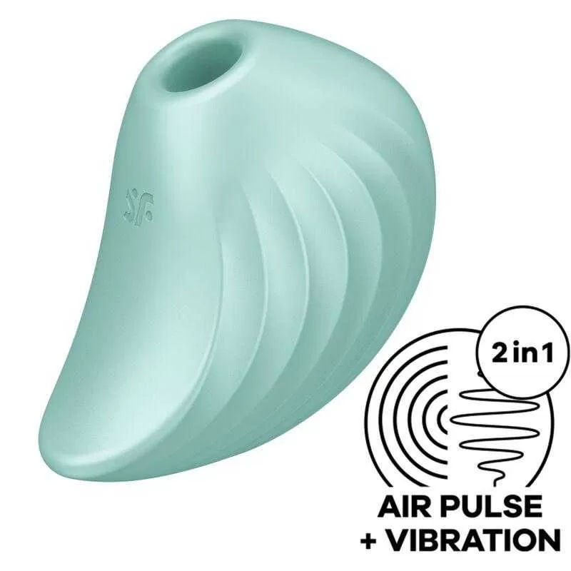 Satisfyer pearl diver estimulador y vibrador - verde Satisfyer pearl diver estimulador y vibrador - verde