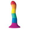 Pride - dildo wave bandera lgbt 17 cm - 1