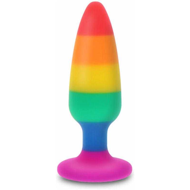 Pride - plug hunk bandera lgbt 10,5 cm