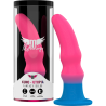 Mythology Kuno Utopia M rosa y azul, en su cilindro de presentación junto al producto