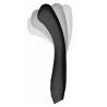 Je Joue Juno Flex negro, vibrador flexible con efecto de movimiento