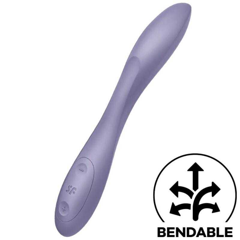 Satisfyer g-spot flex 2 multi vibrador - morado Satisfyer g-spot flex 2 multi vibrador - morado