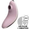 Satisfyer Vulva Lover 1 lila con el icono 2 en 1