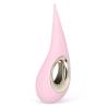 LELO DOT rosa con punta flexible y aro dorado