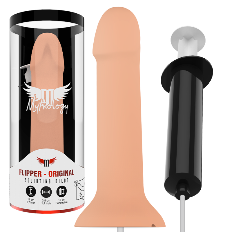 Mythology flipper original dildo eyaculador