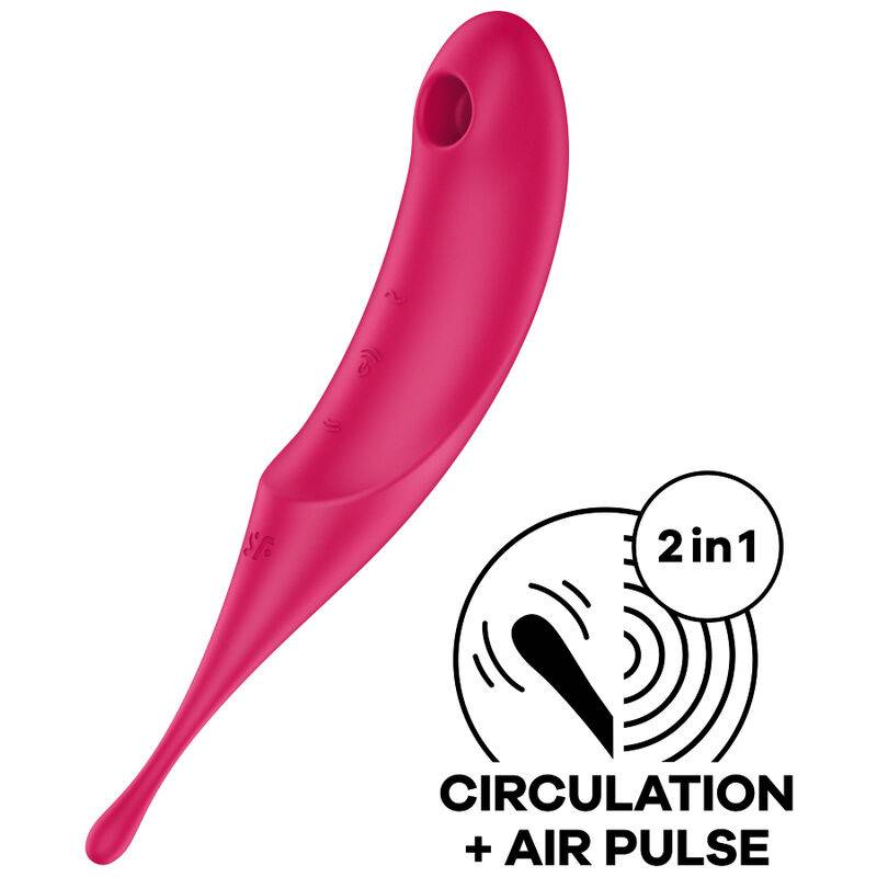 Satisfyer twirling pro estimulador y vibrador - - 1 Satisfyer twirling pro estimulador y vibrador - - 1