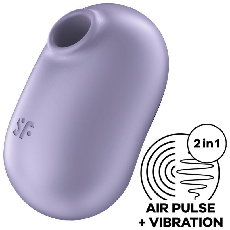 Satisfyer pro to go 2 estimulador y vibrador doble - violeta Satisfyer pro to go 2 estimulador y vibrador doble - violeta