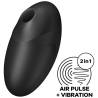 Satisfyer Vulva Lover 3 negro con el icono 2 en 1