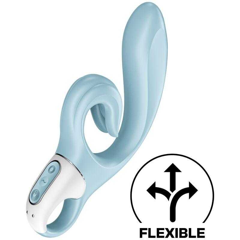 Satisfyer love me vibrador rabbit - azul