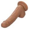 Silicone Studs 6" tono moreno