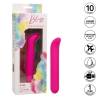 Bliss Liquid Silicone G-Vibe junto a su caja