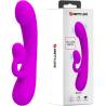 Rabbit Pretty Love Sincere morado junto a su caja
