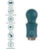 Mini varita Xocoon Traveller Wand verde con sus iconos de funciones