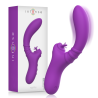 Intense Harry morado, vibrador flexible junto a su caja