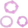 Sevencreations juego tres anillos pene lila - 1