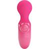 Pretty Love mini masajeador magenta visto de frente