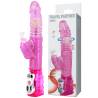 Rabbit Baile Travel Partner rosa junto a su caja