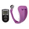 Tanga con vibrador con control remoto lila - 1