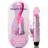 Vibrador estimulador rosa regulable - 1