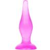 Plug anal tacto suave lila 14.2 cm - 1