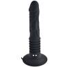 Vibrating Ass Fucker negro con su ventosa