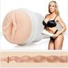 Fleshlight Brandi Love Heartthrob con modelo adulta y diagrama de la textura interior