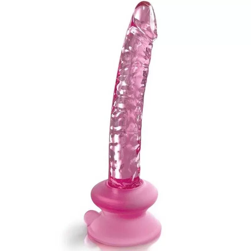 Icicles numero 86 dildo vidrio con ventosa