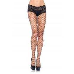 Leg avenue pantys de red con short de encaje