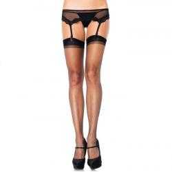 Leg avenue medias ultrafina negro