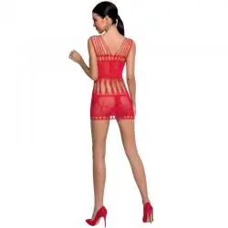 Passion woman bs090 bodystocking rojo talla unica Passion woman bs090 bodystocking rojo talla unica
