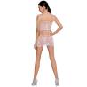 Passion woman bs090 bodystocking blanco talla unica - 2