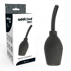 Addicted toys squeeze pera limpieza anal negro