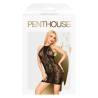 Caja del minivestido Penthouse Cautious Cat negro