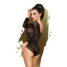 Teddy Penthouse High on Love de red y manga larga, de espaldas