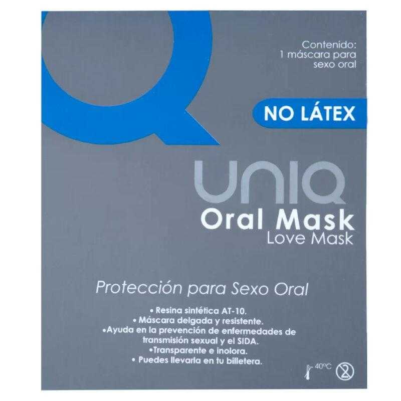 Uniq oral mask preservativos sin latex 1 unidad