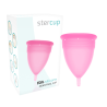 Stercup copa menstrual fda silicone  talla l rosa - 1