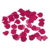 100 pétalos artificiales de color fucsia